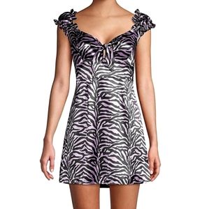 Capsule 98 - Zebra Purple Dress - Size 8